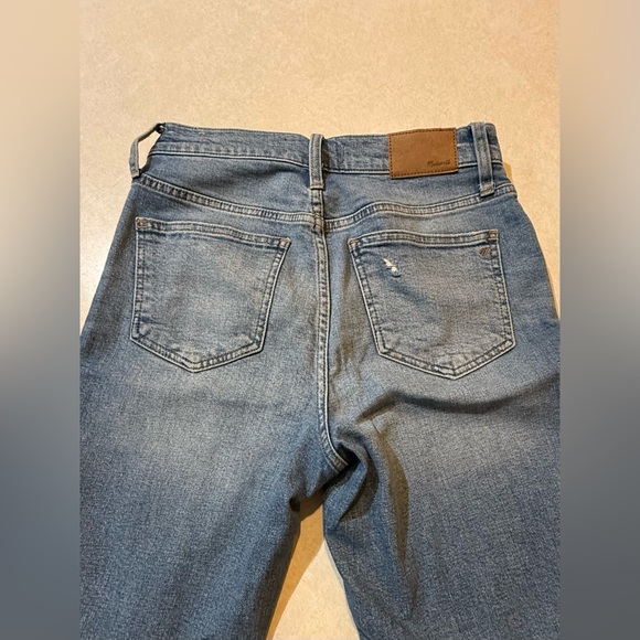 Madewell Distressed Skinny Jeans in Blue size 25 - Picture 6 of 10